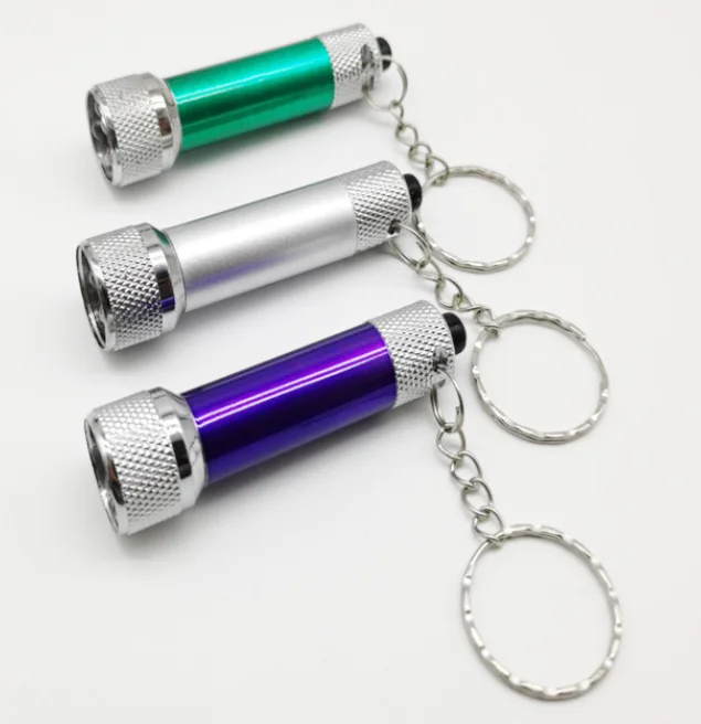 KY 3LED High quality custom aluminum led keychain flashlight  mini pocket flashlight with custom logo
