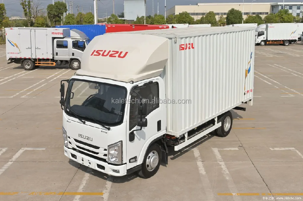 Wing Van Truck Isuzu Cargo Light Transportation In Store EV Van