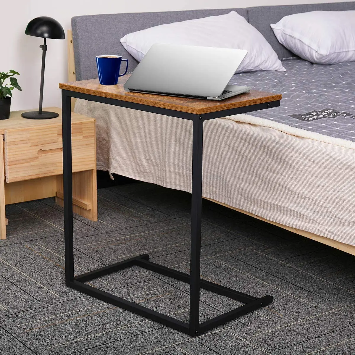  Home furniture side console tables modern metal rustic antique wood unique bedside sofa table for living room high