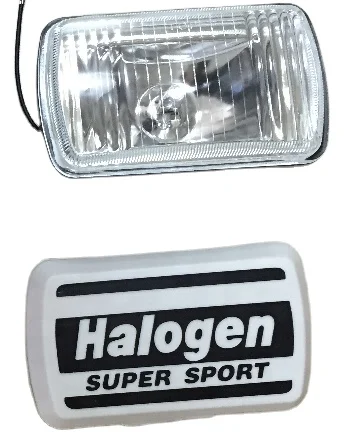 rectangle halogen driving light fit SUV OFF ROAD VEHICLE