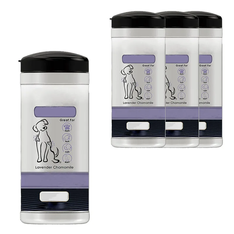 Custom Pet Compostable Portable Bulk Canned Cleaning Wipes Dog Wipes Organic