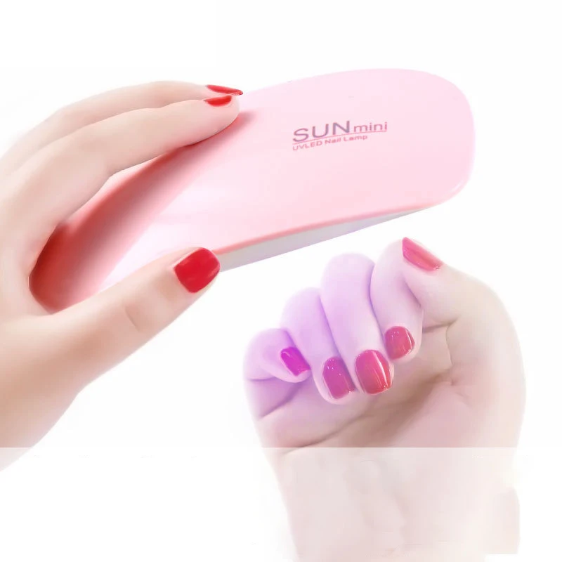 Manicure Mouse Lamp Mini Phototherapy Machine Nail Polish Nail Polish Dryer LED Portable uv led nail lamp
