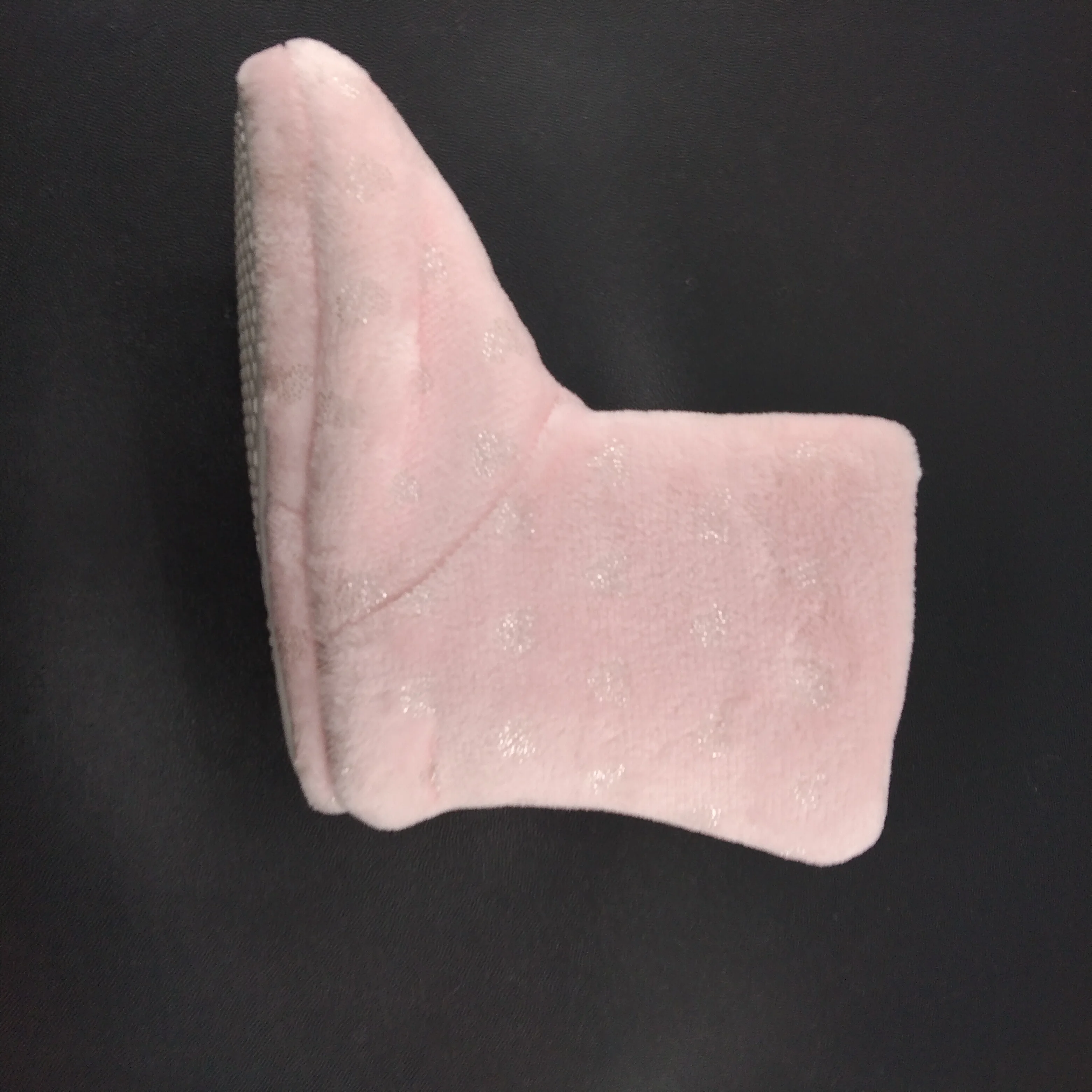 Customization Fashion Pink Fabric Home Style Faux Fur Booties Woman Ankle Winter Boots for Women Boots Women Shoes Solid Plush