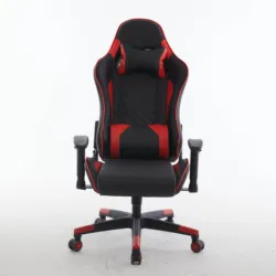 hot sale anji pu leather cyber PC gamer with racing style led drop shipping gaming chair