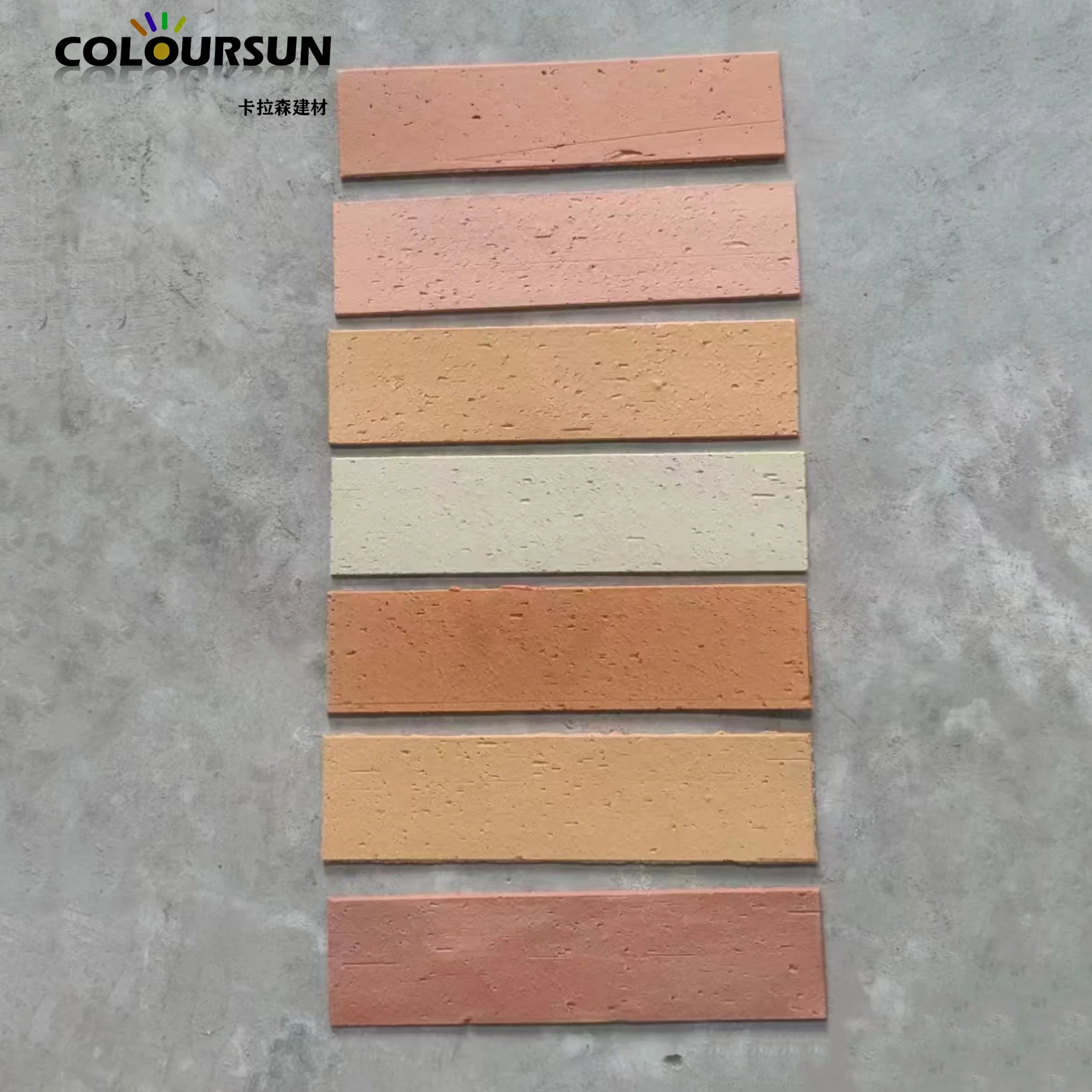 Modern Design Flexible Modified Clay Anti-Slip Exterior Tiles for Building Material for Hotel Use Background for Foshan