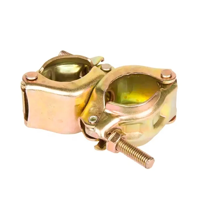 Scaffolding clamp double coupler load capacity pressed right angle coupler