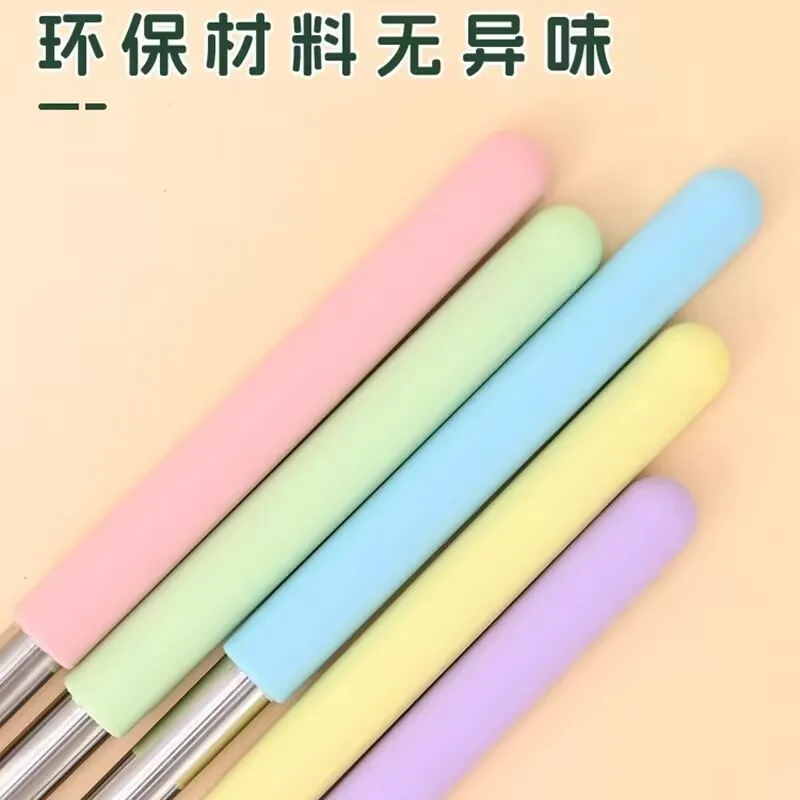 Unisex Retractable Finger Reading Stick Cute Teacher Design Baton for Early Childhood Whip Reading Tool