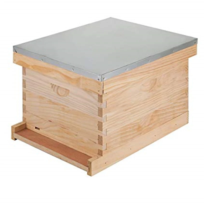 2020 Honey beekeeping bee hive with fir wood material