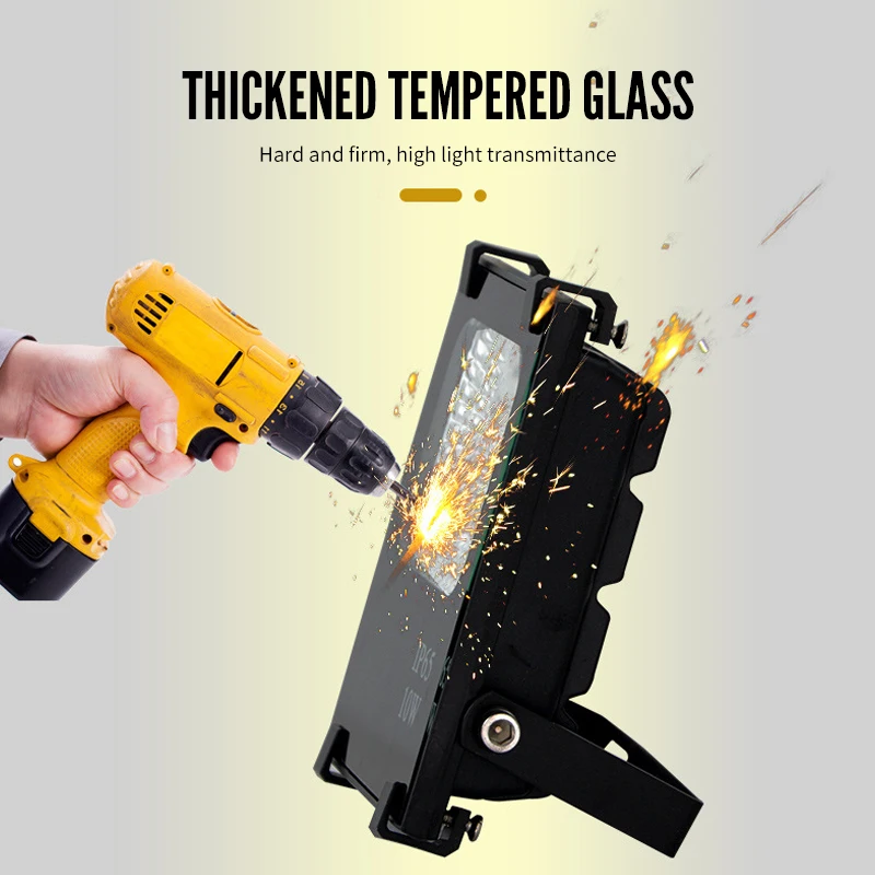 Outdoor Light 50 Watt Floodlights Reflector Smart Control RGB Spotlights Led Flood Lights For Yards