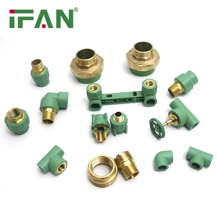 IFANPlus ISO 15874 Factory Outlet Water Tube Accessories Supplies Green Plumbing Fittings Plastic Pipe Fittings PPR