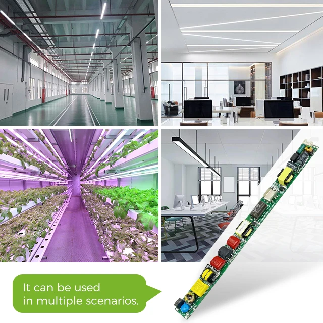 Smart 40W led tube driver Wide Output Voltage 100-210/60-140Vdc Tube Driver with Smart Modules