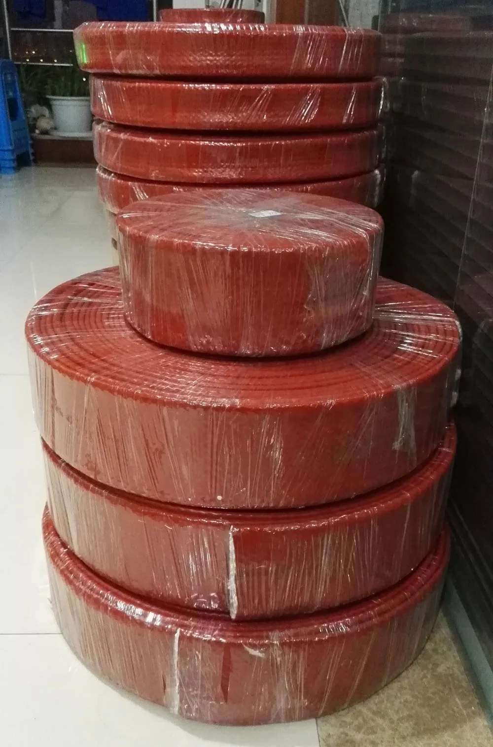 Silicone Coated Fire Resistant Hose Protective Sleeve