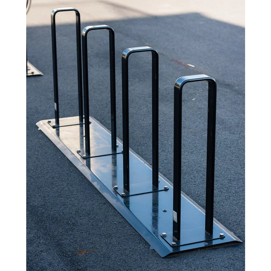 Wide Loop U Bicycle Floor Bike Stand Bike Rack For Garage Parking Storage