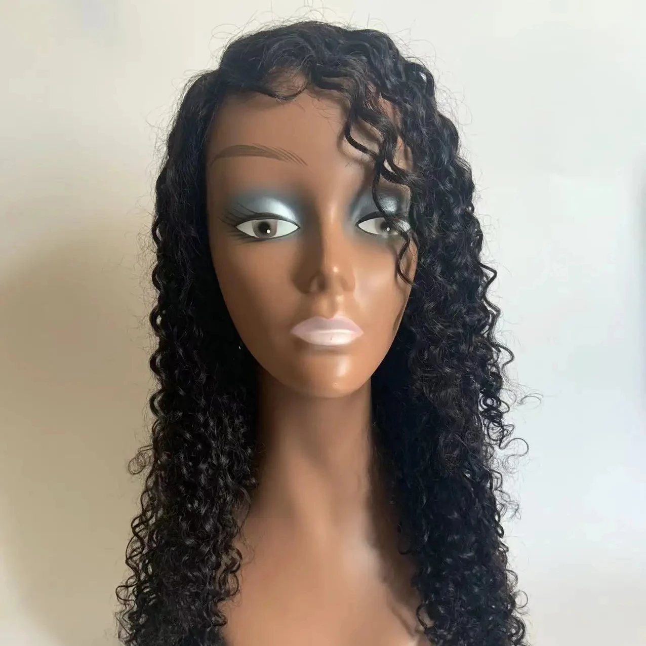 Brazilian straight body Afro Kinky Curly Wave Lace Front Wigs Human Hair Curly For Black Women