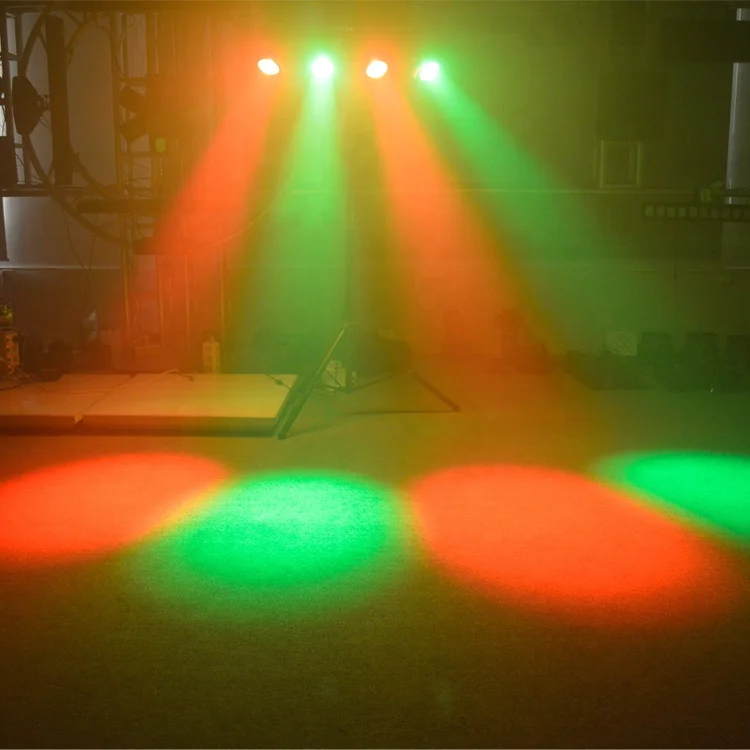 China high power 4x30W RGB 3in1 COB LED 4 par light led par bar dj  lighting
