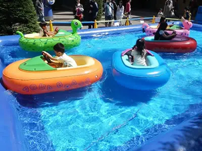 Cute animal inflatable bumper boat water park bumper boat water park electric bumper boat