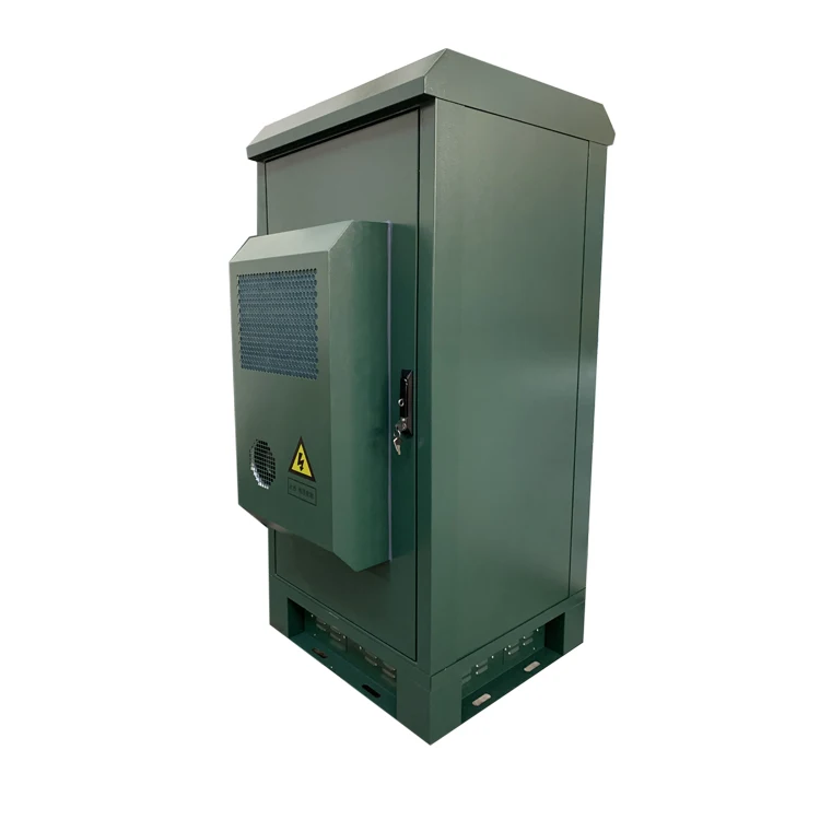 Стеллаж с двумя отсеками 19 'для наружной зарядки аккумулятора телекоммуникационного Кабинета