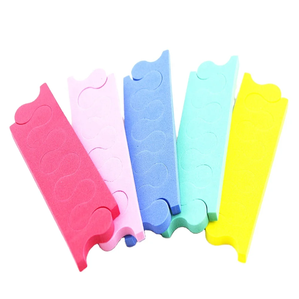 EVA Soft And Durable Foam Manicure Pedicure Tools Finger Dividers Nail Art Toe Separator