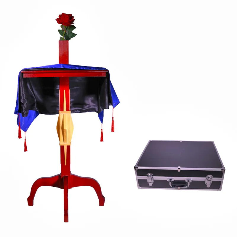 BrilliantMagic Professional Stage Show Wooden Magic Table Set Anti-Gravity Magic Show Prop