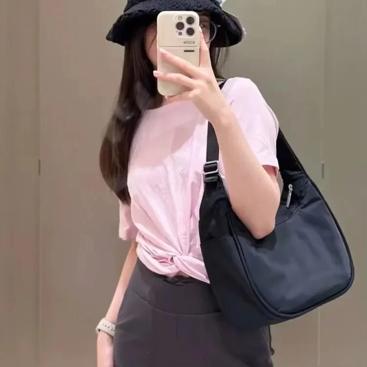 Wholesale Outdoor Unisex Nylon Crossbody Lulu Dupe Fanny Pack Mini Everywhere 4l Shoulder Bag