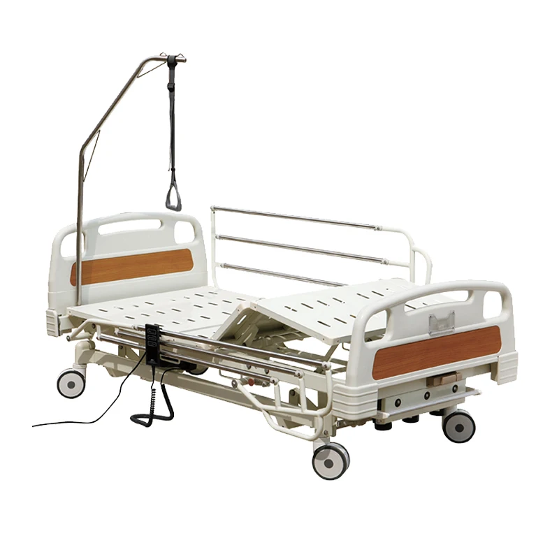 ISO CE Approed ICU Folding Stryker Hospital Operated One Function Hospital Beds
