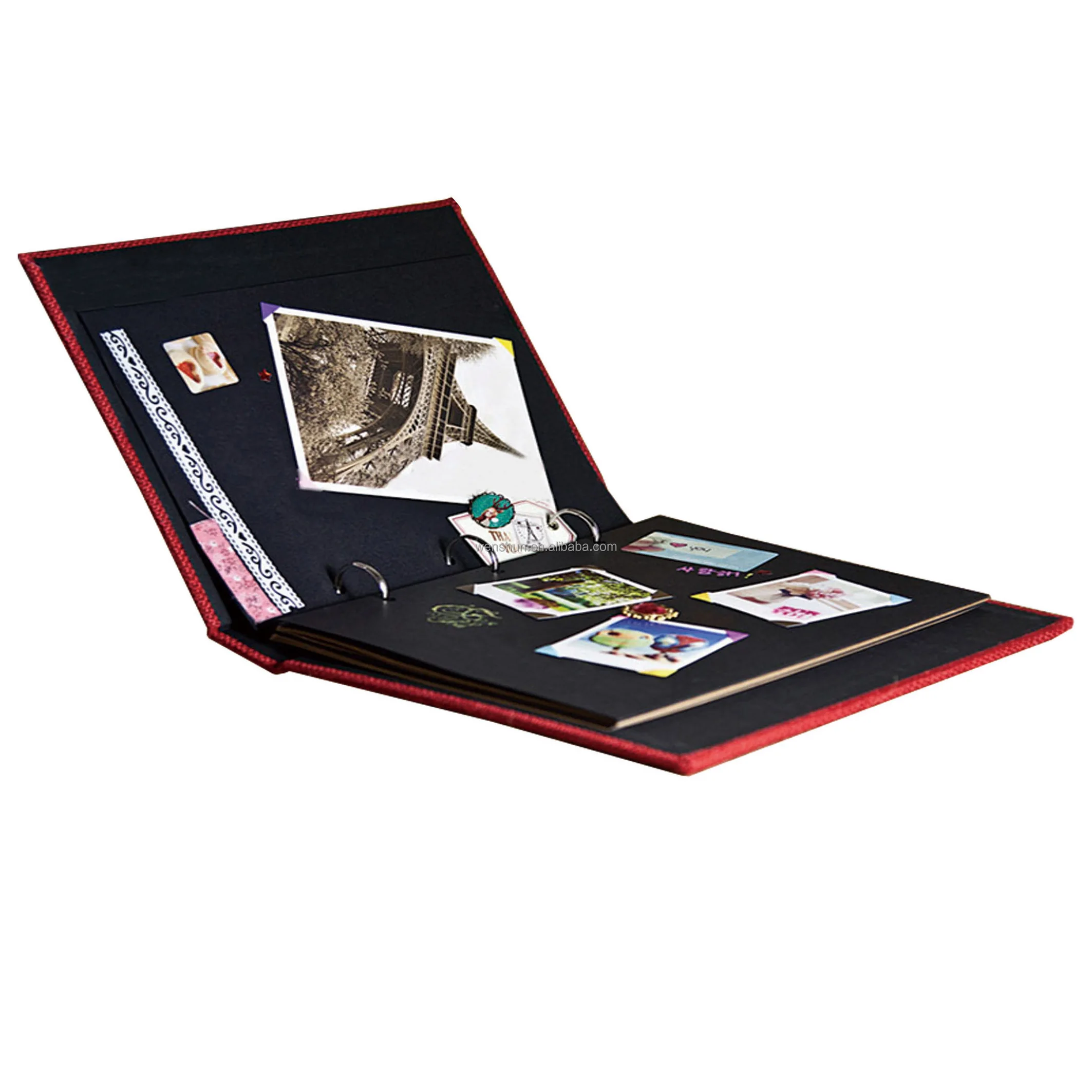 Good Quality Printing Collect Photos Album Design Latest Wedding 4x6 Linen Photo Album
