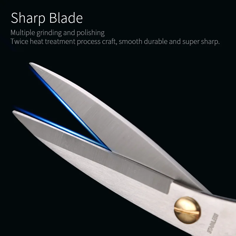 
SSGP Wholesale Tailoring Sewing Tailor Scissors Paper Kitchen Cutting Scissors For Fabrics Cutting 