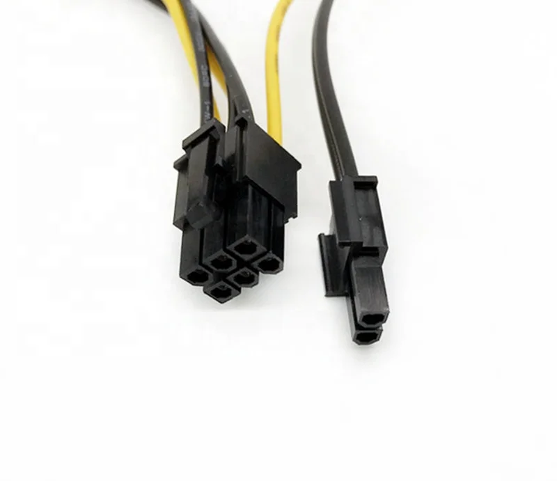  Двойной 15 Pin SATA штекерным PCIe 8 Pin(6 + 2) Мужской адаптер питания кабель высокого качества 18AWG провод для графической