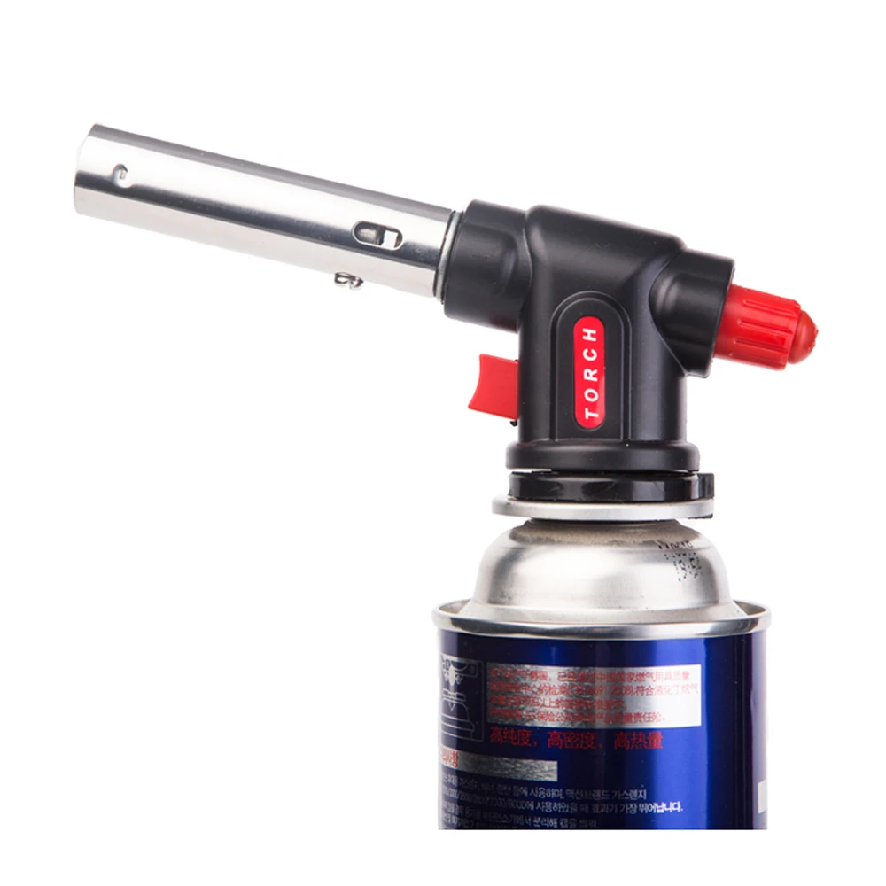Auto Ignition Outdoor Welding Portable Butane Gas BBQ Camping Torch WS-504C