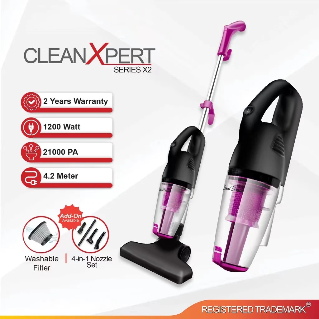 OEM home vacuum cleaner stick cyclone Mini 600W 2in1  Bagless Vacuum Cleaner Wireless