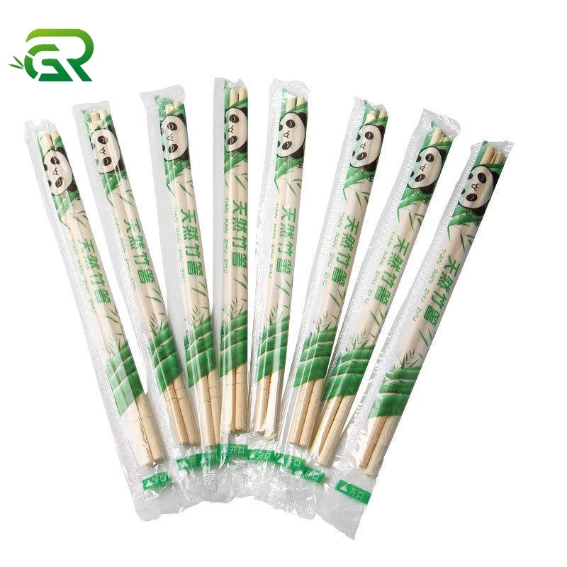 large bamboo chopsticks panda sushi bamboo disposable bamboo chinese chopstick
