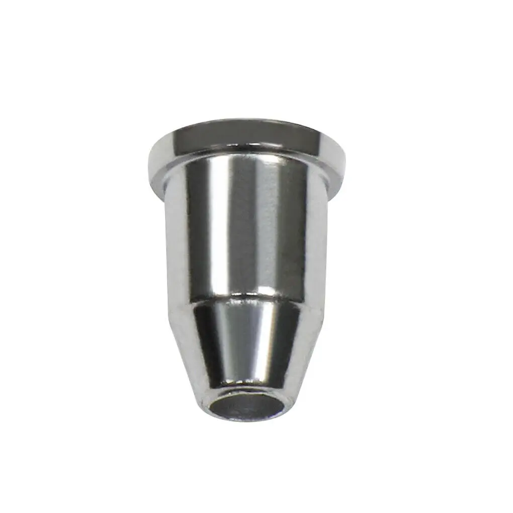 Stainless Steel Electric Guitar String Ferrules with Mounting Bushings Chrome