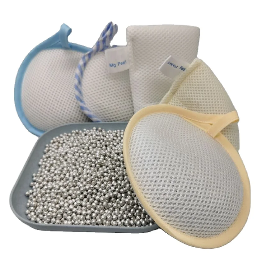 Hot selling Amazon Rakuten Alkaline Water System 99.95% Mg ORP granular Mg pellets Magnesium Balls For Laundry