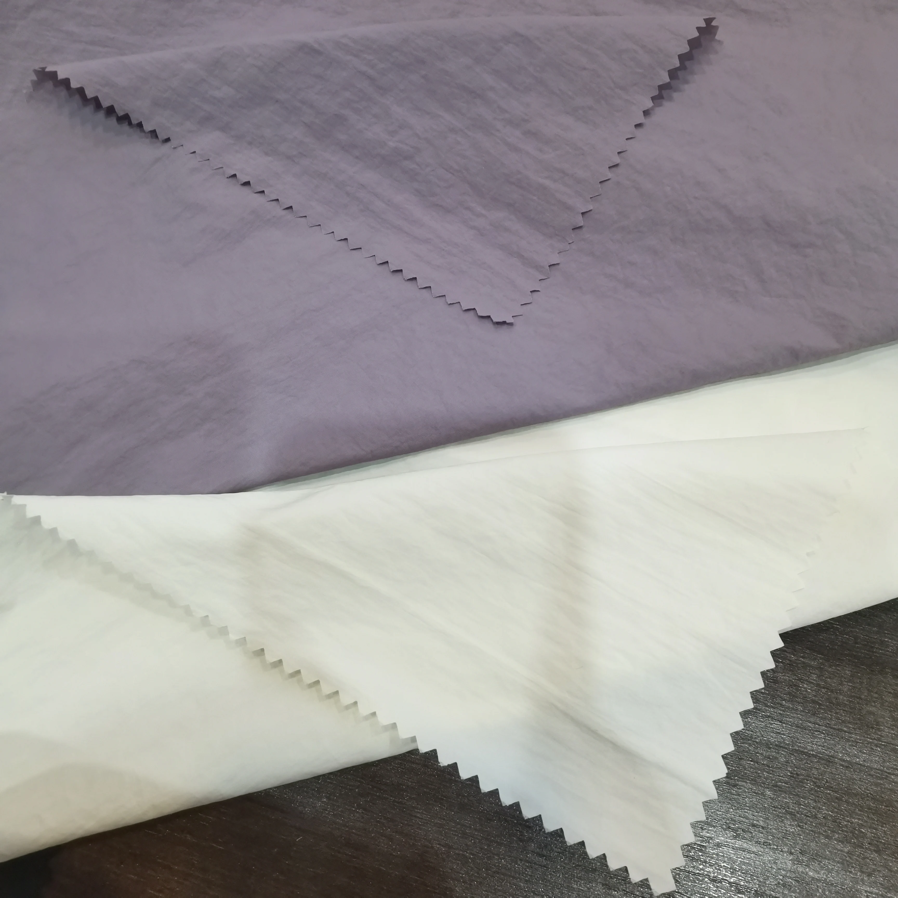 40D Nylon  crush  Waterproof   fabrics   bags down jackets  windbreakers  sportswear  fashion fabrics