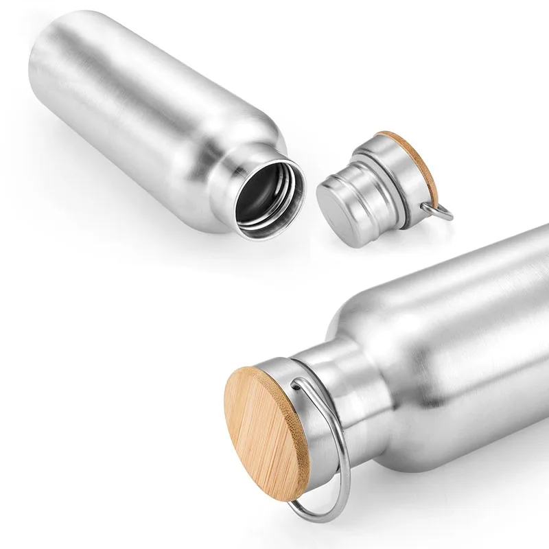 17OZ Vacuum Insulated Stainless Steel Water Bottle, Double Wall Wide Mouth Lids Keeps drink Hot or Cold Leak- Proof