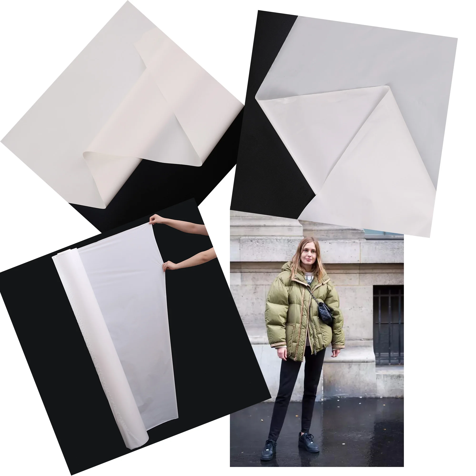 HUANLONG TPU Film Garment Wrapping Good Breathable Waterproof Environmentally Friendly TPU Film For Down Trousers