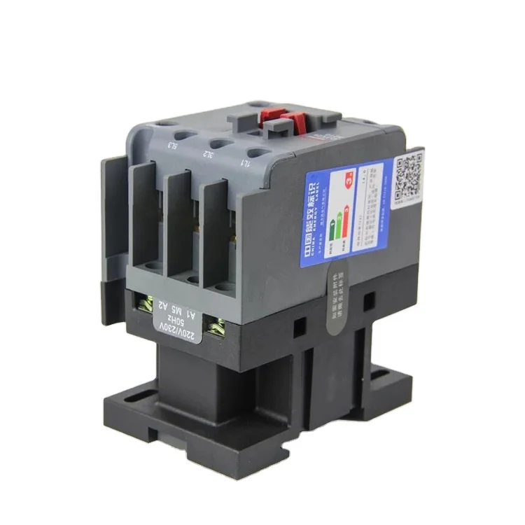 Delixi CJX2S-1210 New AC Contactor 12A with 380V & 110V Main Circuit Rating DC Electricity Type