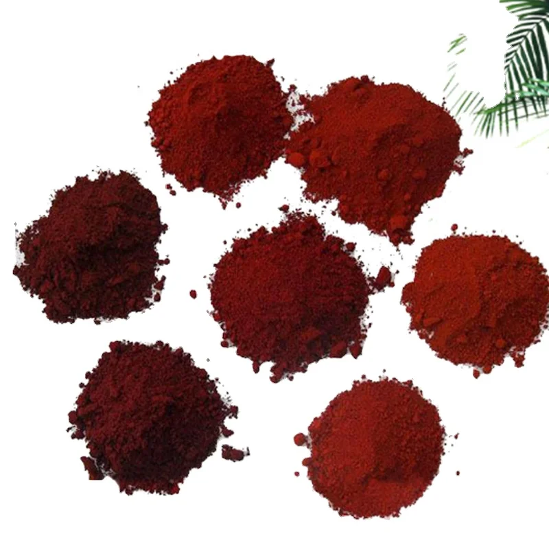 Free sample paint iron oxide red/yellow inorganic pigment 25kg/bag