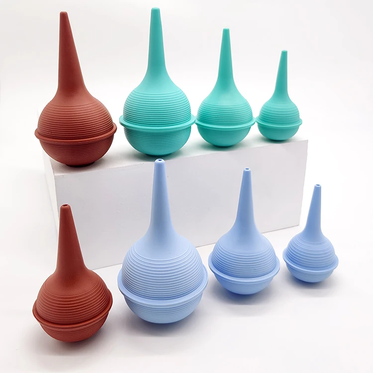 Ear Ulcer Syringe manufacturers medical disposable 1oz 2oz 3oz TPE PVC ear syringe