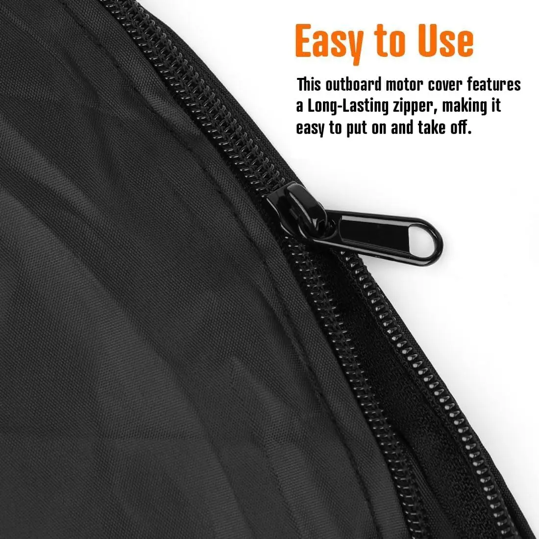 Heavy Duty Fade Resistant UV-proof Dust-proof Waterproof Outboard Motor Cover Outdoor Boat Engine Hood Covers