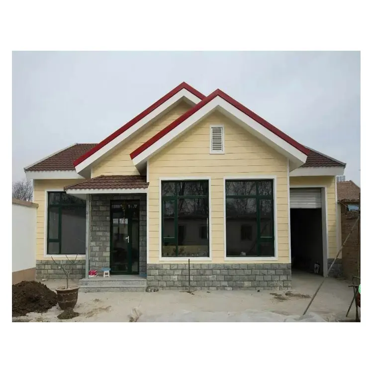 China hot selling good quality modern light steel structure modular home prefabricated villa de luxe