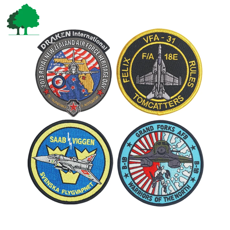 Customization Flight Patch SELF ADHESIVE Patch Clothing Sticker Animal Badge Paste For Arm Patch