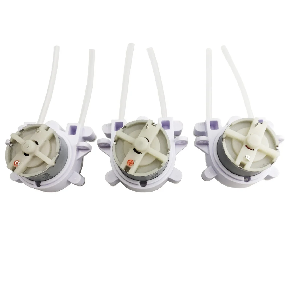 DC6V DC12V 75-95ml/min Micro Automatic Silent Self-priming Electrical Small Titration Pump Peristaltic Pump