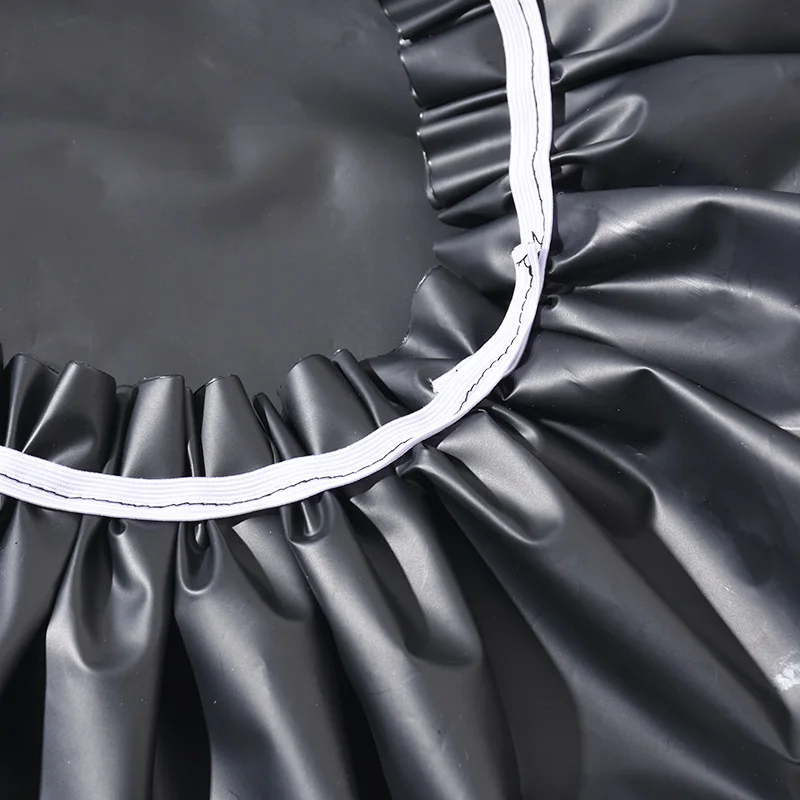 SYH833 Satin Bonnets Elastic Wide Band Straps Custom Printed Logo Pink Salon Sleep Cap Fashion Style for Adults Casual Scene