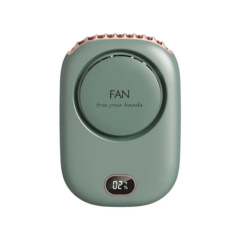 Hot Sale Top Multifunctional Powerful Bladeless USB Eechargeable Hands Free Portable Mini Electric Neck Fan