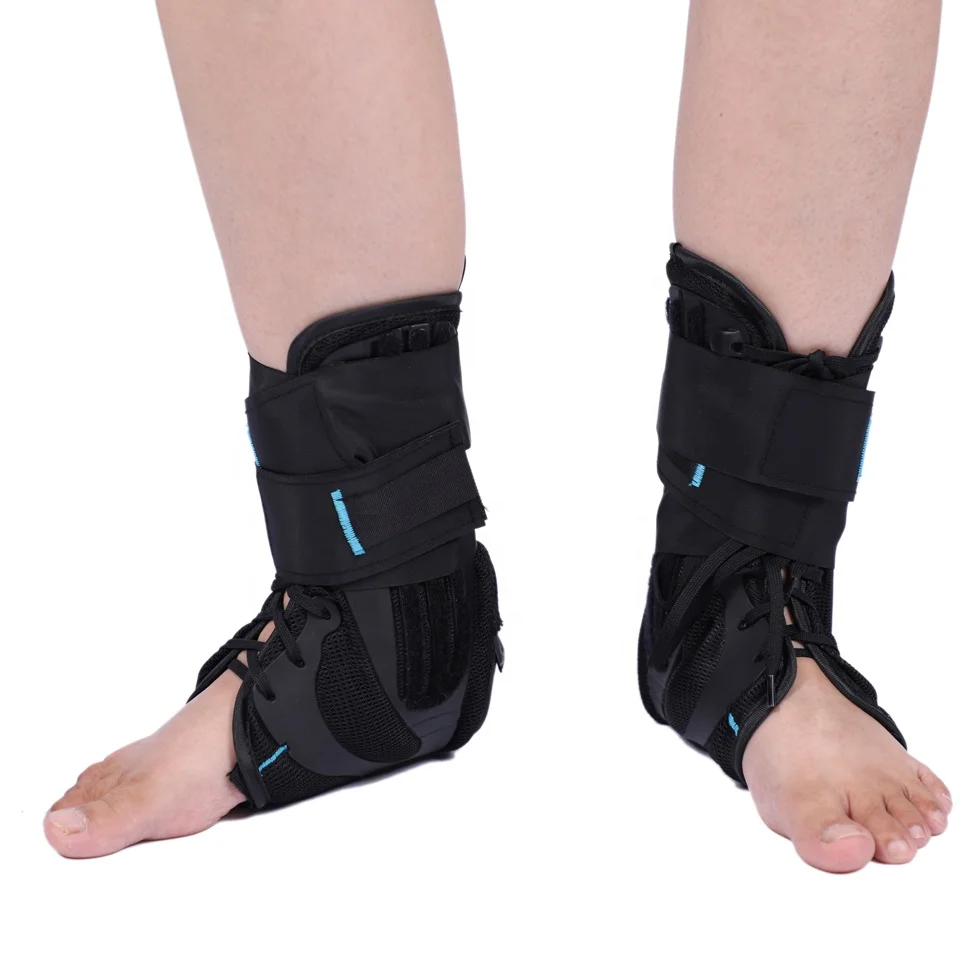 Lightweight Ankle Brace Foot Ankle Support for Sprains Plantar Fasciitis PTTD Tendonitis and Active Ankle Stability
