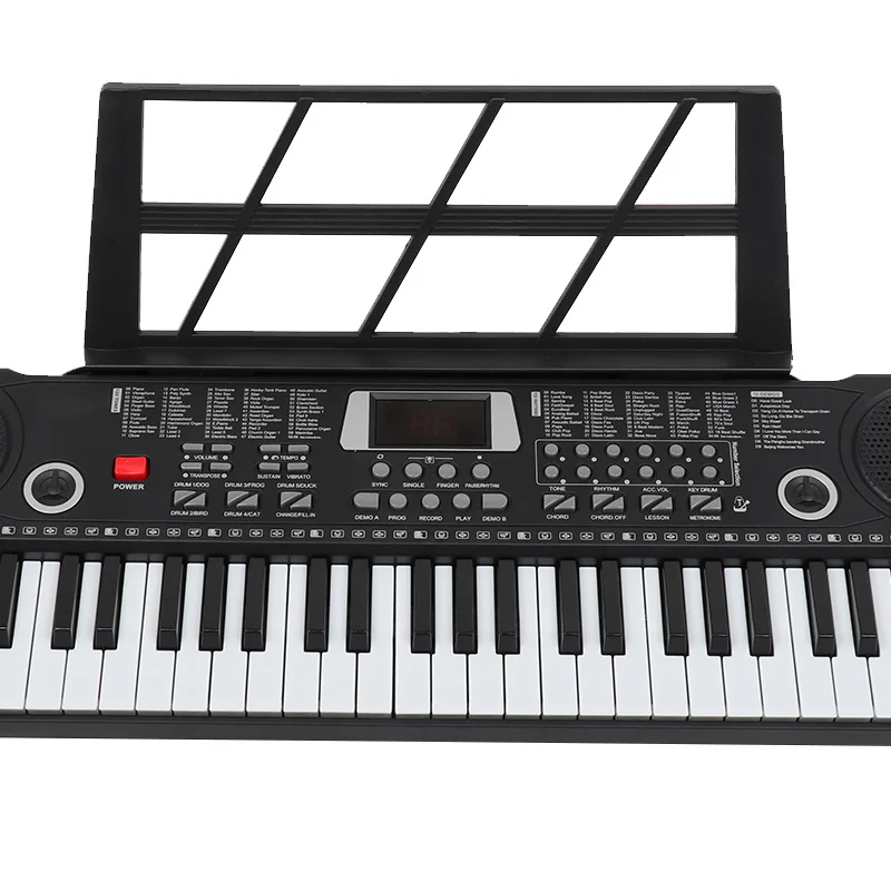 HUASHENG горячая Распродажа 61 клавиша электрический орган Детские клавиатуры инструменты аудио вход выход музыкальное электрическое пианино игрушки
