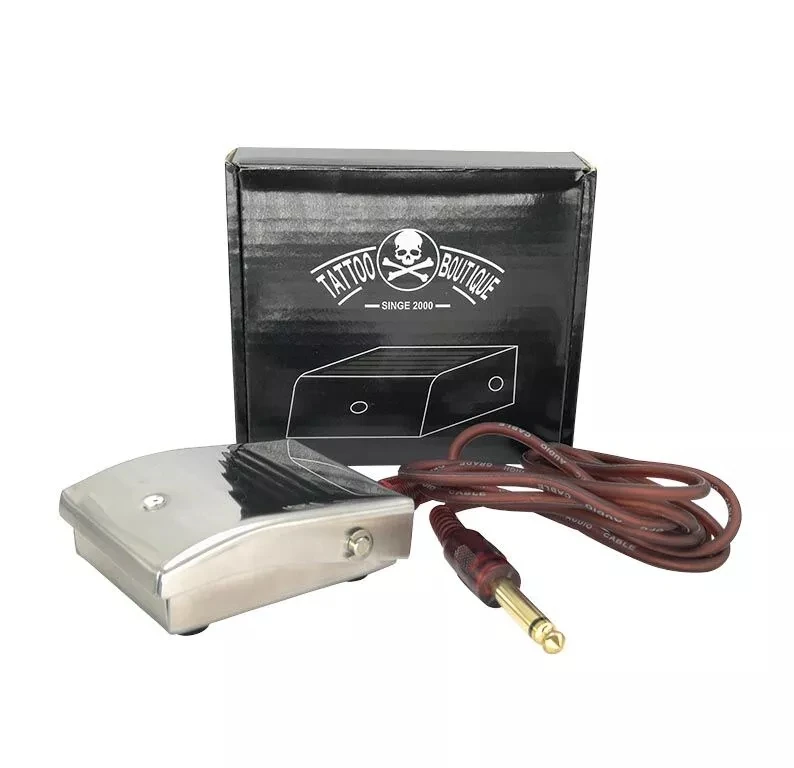 Factory Price Tattoo Supplies Metal Tattoo Machine Foot Pedal Switch Control Tattoo Guns for Body Art