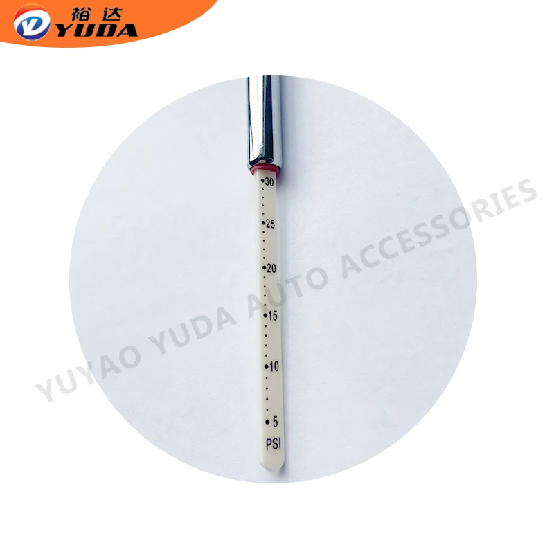 Custom logo print promotional gifts Auto Tire Pressure Gauge pen for car