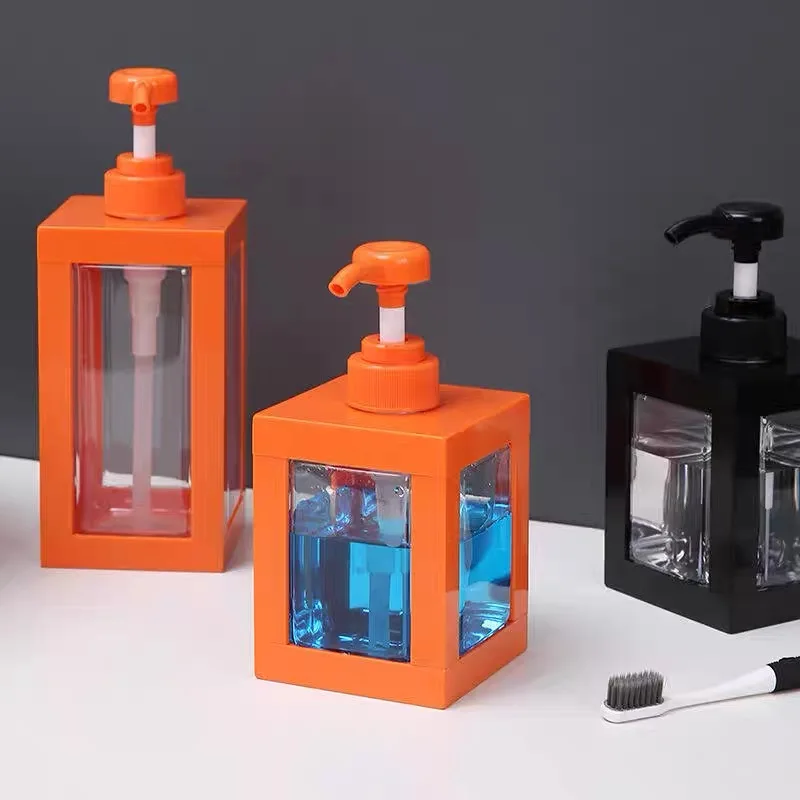 500ml-1000ml Large capacity Custom Shampoo Bottle  Lotion Press Bottle Hotel Dispenser  Replacement Bottle